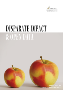 disparate impact and open data whitepaper