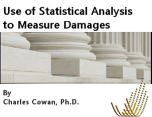 use of statistical analysis to measure damages whitepaper front cover image